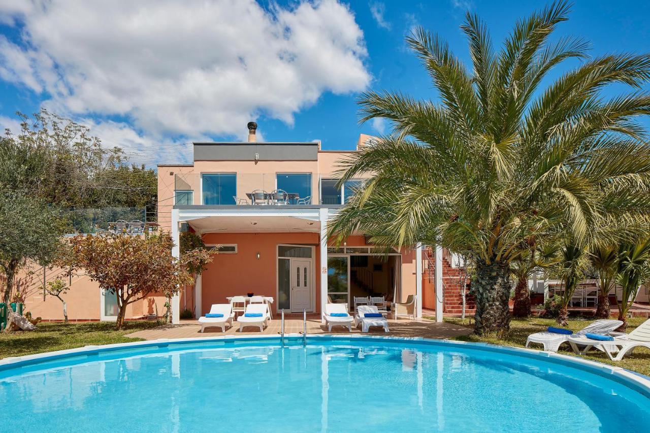 Seafront Villa Longobardi ハニア エクステリア 写真