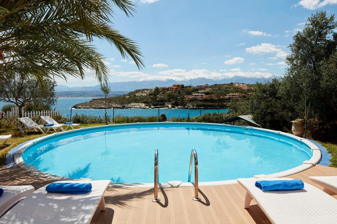 Seafront Villa Longobardi ハニア エクステリア 写真