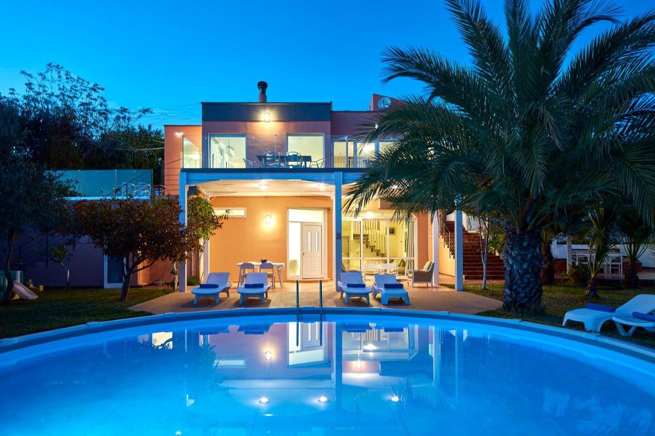 Seafront Villa Longobardi ハニア エクステリア 写真