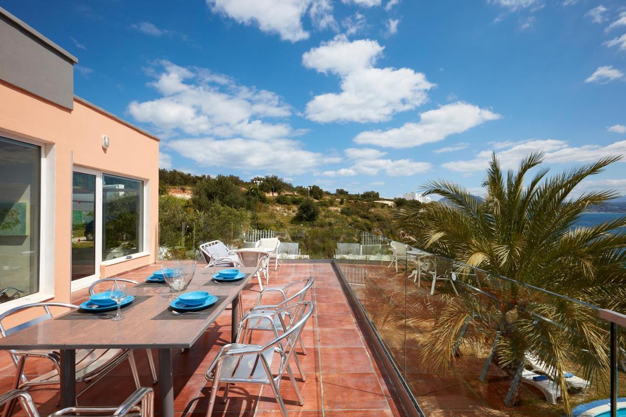 Seafront Villa Longobardi ハニア エクステリア 写真