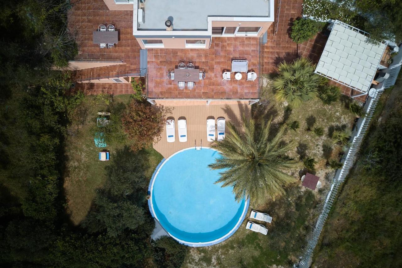 Seafront Villa Longobardi ハニア エクステリア 写真