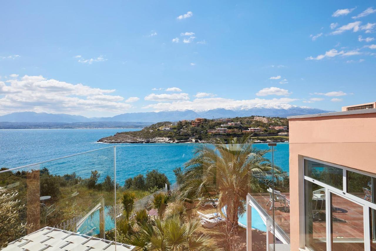 Seafront Villa Longobardi ハニア エクステリア 写真