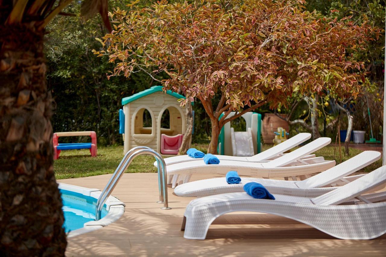 Seafront Villa Longobardi ハニア エクステリア 写真