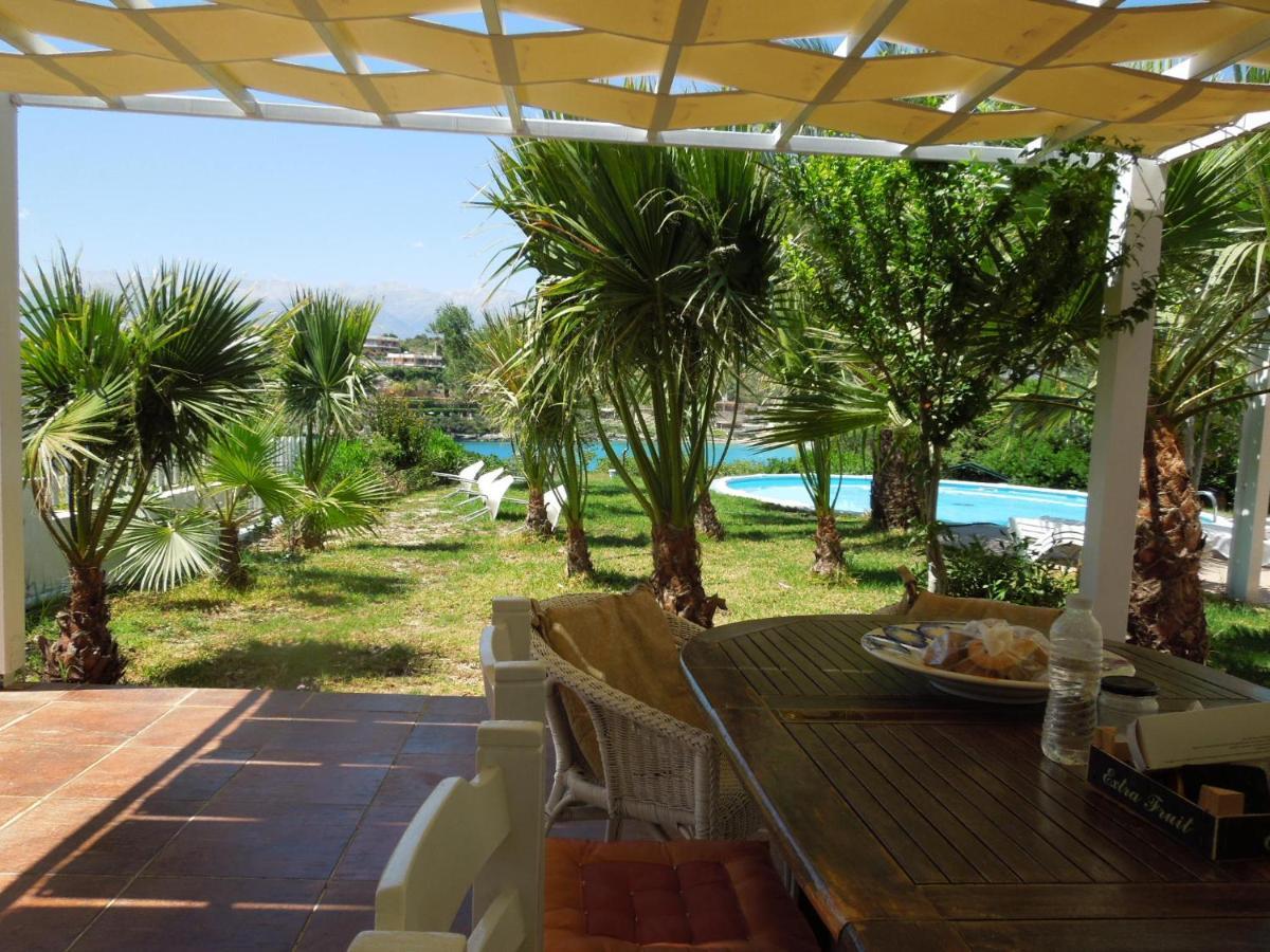 Seafront Villa Longobardi ハニア エクステリア 写真