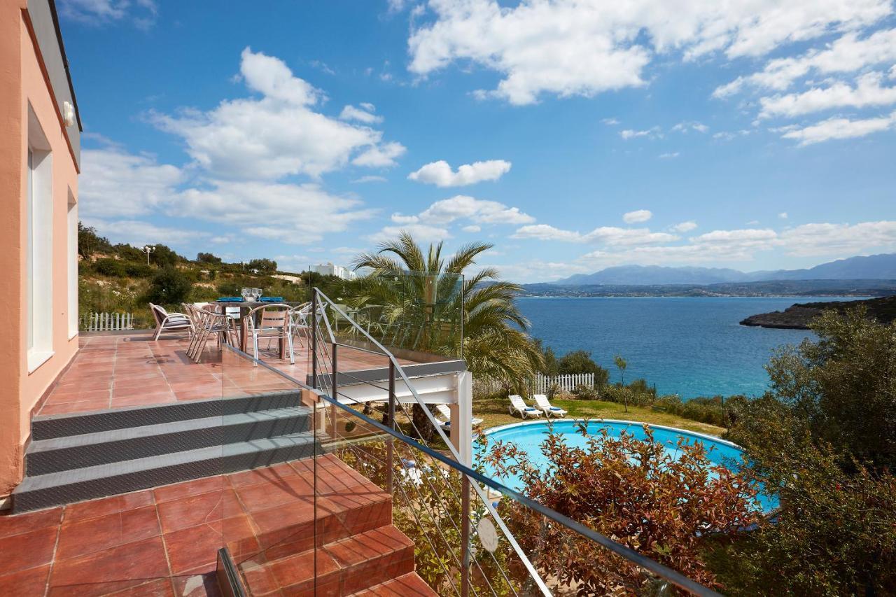 Seafront Villa Longobardi ハニア エクステリア 写真